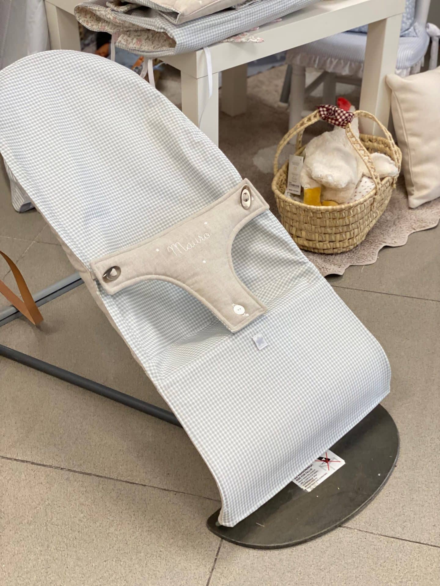 Saco hamaca Babybjorn - Diseño exclusivo Cotó Blanc