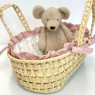 Capazo cuco para muñecas