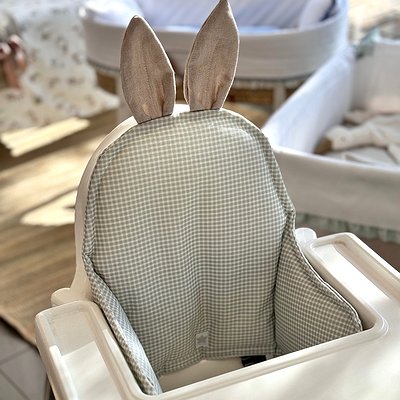 Cojín trona Ikea Antilop resinado con orejas