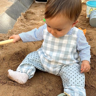 Peto de gateo para bebé